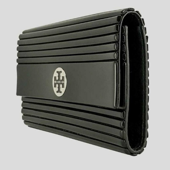 Tory Burch Black Acrylic Clutch - Picture 1 of 6